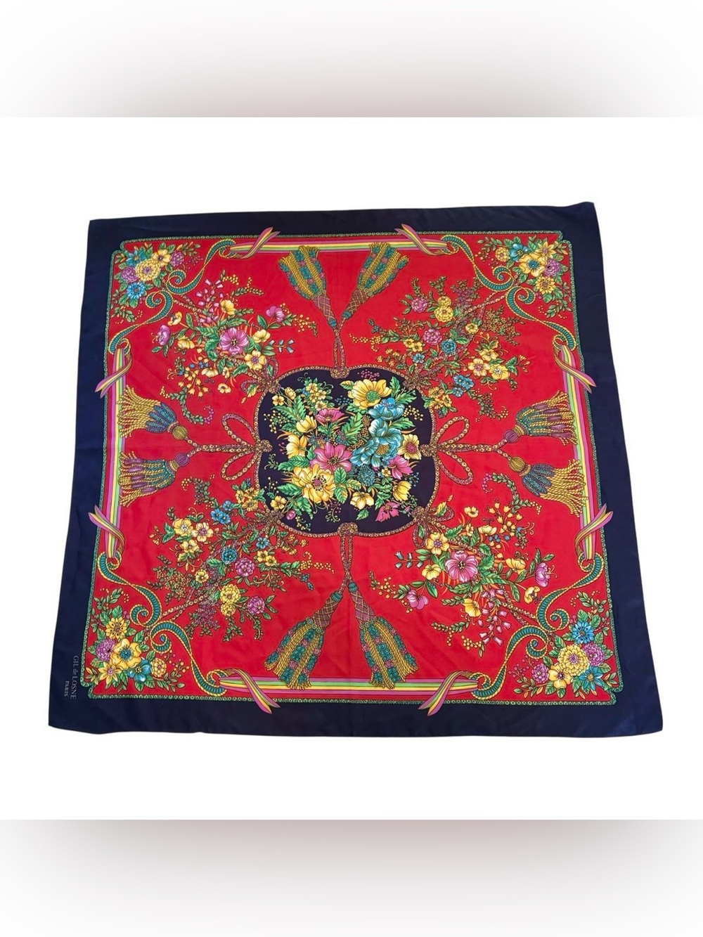 Gil de Losne Silk Scarf